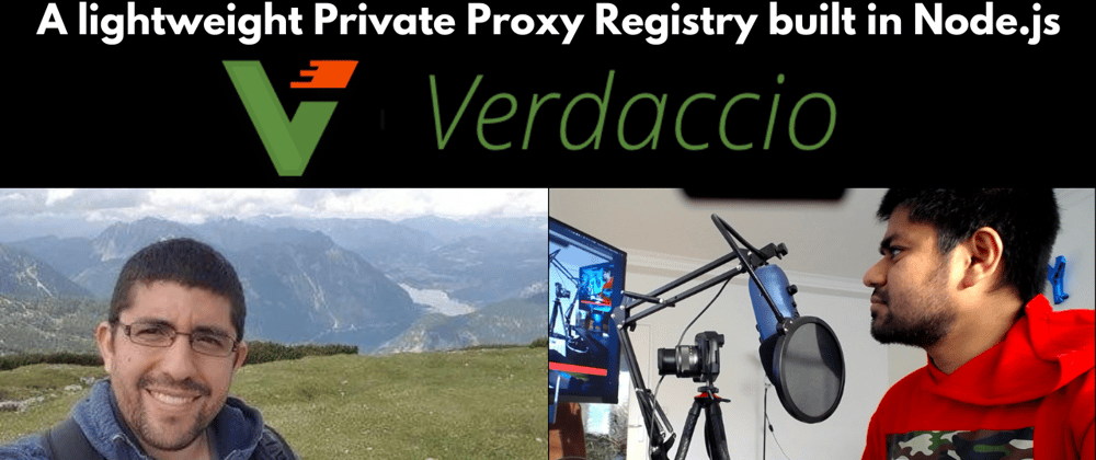Cover image for 🔴 Join YouTube LIVE today:  Verdaccio - A lightweight Private Proxy Registry built in Node.js 