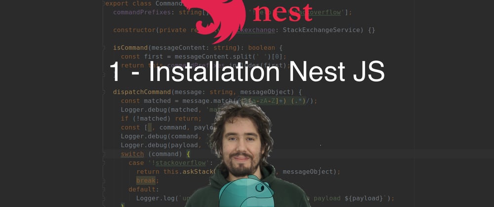 Cover image for Cursus NestJS - installation de nest
