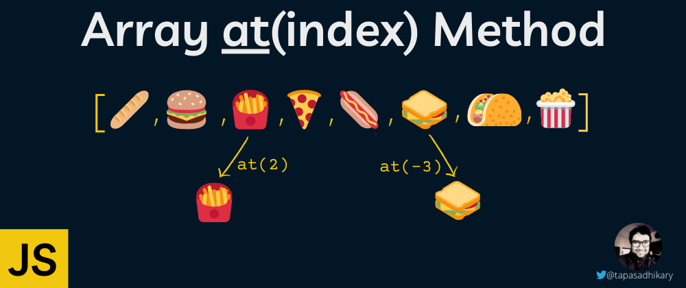 Cover image for Why do you need to know about the JavaScript Array at() method?