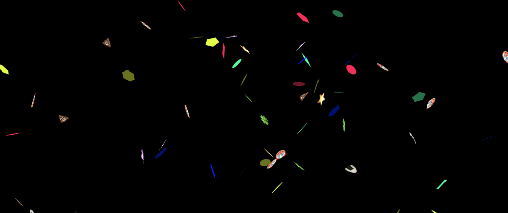 Cover image for [JS] How to create beautiful and realistic confetti animation with tsParticles