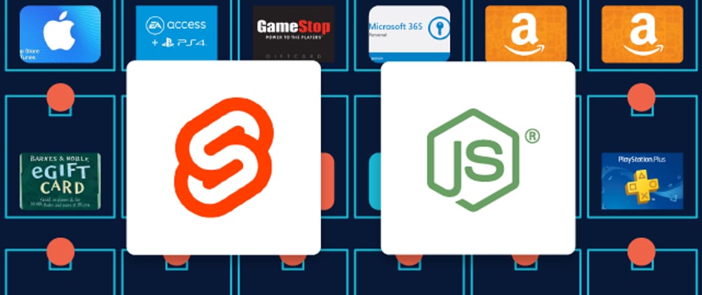 Cover image for Building a gift card store with Svelte, Node JS, Reloadly and Stripe API