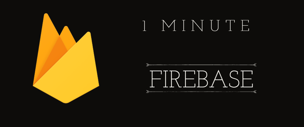 Cover image for In One Minute : Firebase