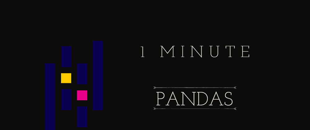 Cover image for In One Minute : Pandas