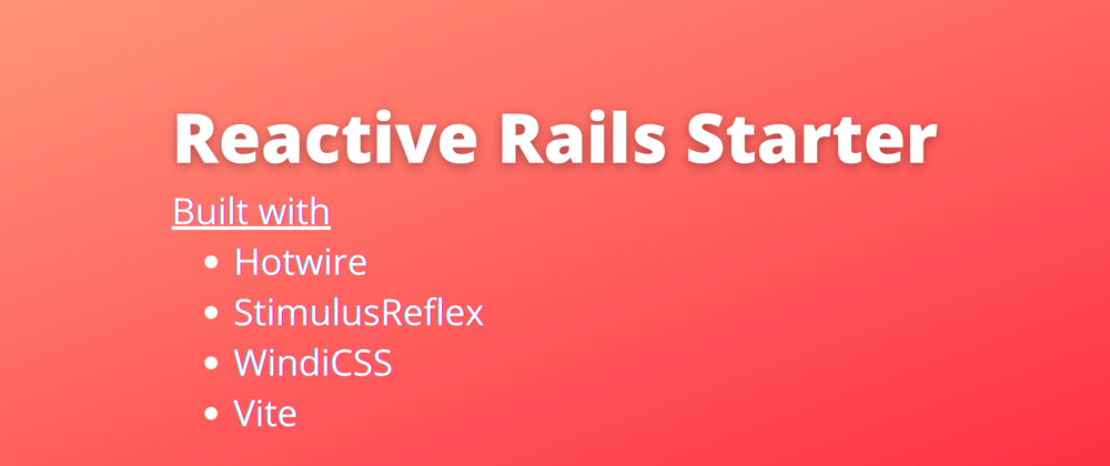 Cover image for A Rails template for modern, reactive applications