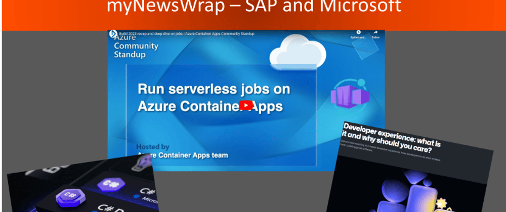 Cover image for Episode 138: myNewsWrap – SAP and Microsoft