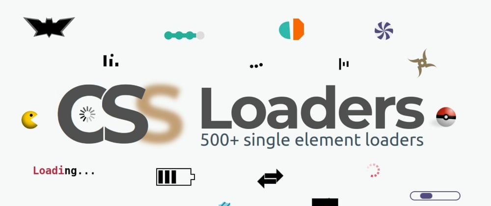 Cover image for css-loaders.com: The Biggest Collection of Loading Animations (more than 500 🤯)