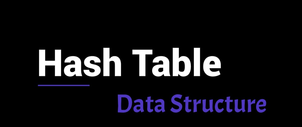 Cover image for Hash Table data structure