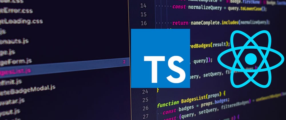 Cover image for TypeScript With React