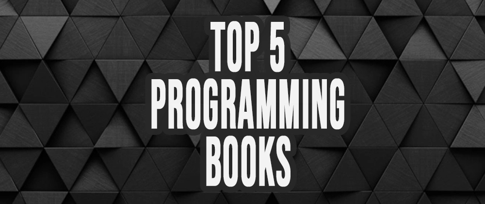 Cover image for Top 5 books EVERY programmer MUST read! 📚