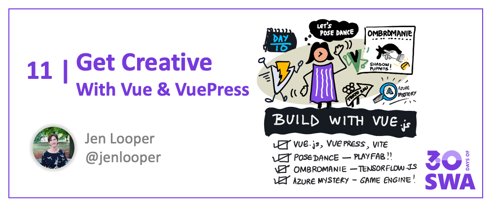 Cover image for #10: Get Creative - with Vue.js