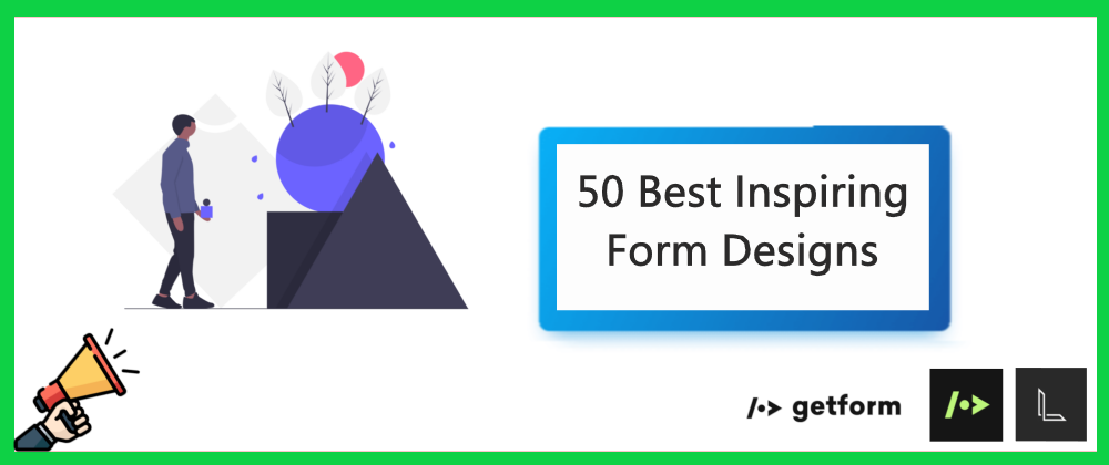 Cover image for 50 Best Inspiring Form Designs 🎨