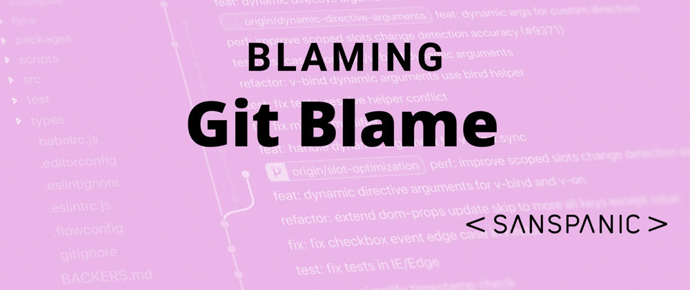 Cover image for Blaming Git Blame