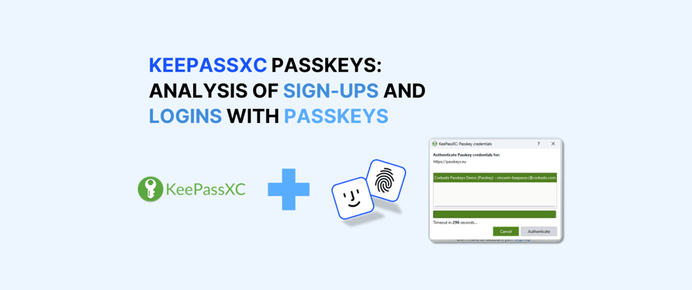 Cover image for KeePass Passkeys: Analysis of KeePassXC Passkeys