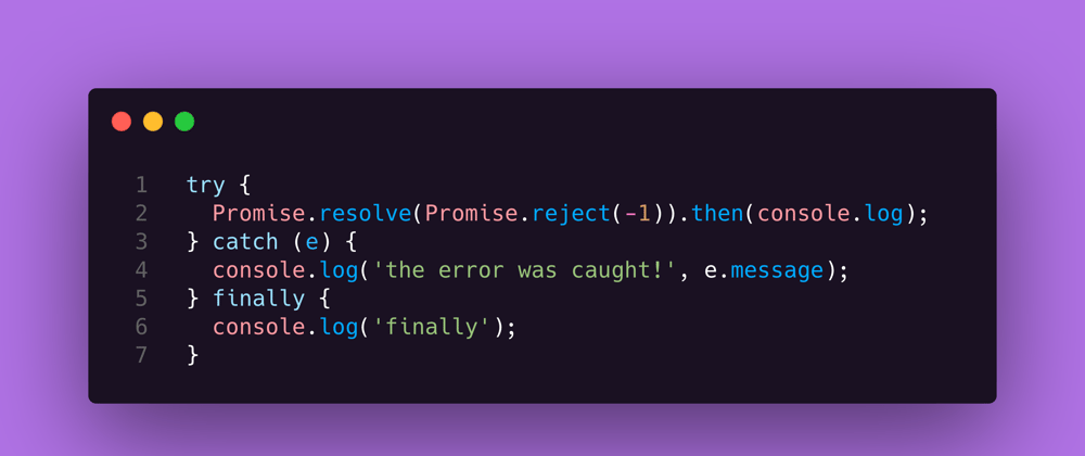 Cover image for JavaScript Interview Question #30: Reject inside resolve