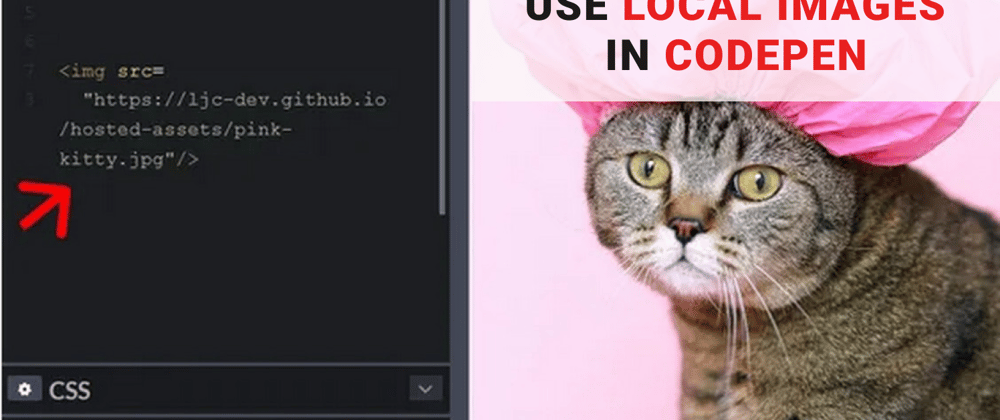 Cover image for A quick hack to using local images on Codepen