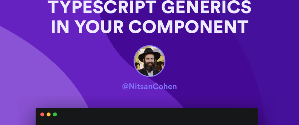 Cover image for Use TypeScript Generics to enhance your React components and make them reusable