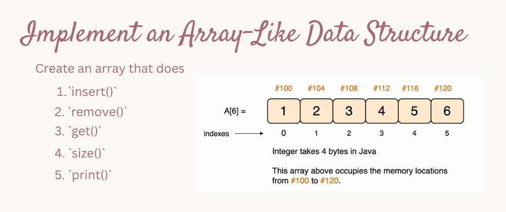Cover image for How To Construct An Array-Like Data Structure?