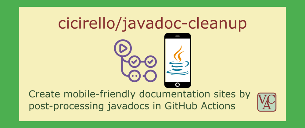 Cover image for Post-Process Javadoc-Generated Documentation in GitHub Actions Before Deploying to the Web