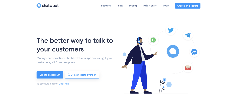 Cover image for 💬 Chatwoot : Nice open-source customer support tool, chatbot  (Alternative to Intercom)