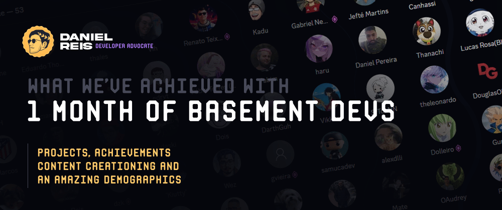 Cover Image for What we've achieved with 1 Month of Basement Devs