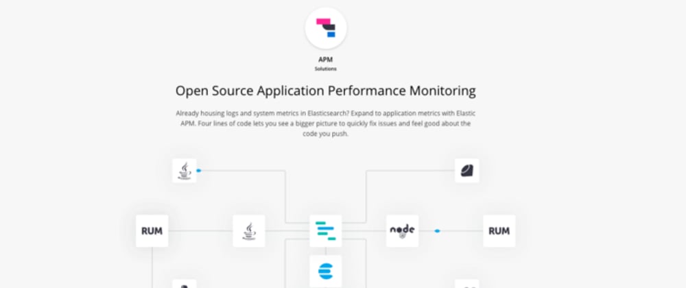 Cover image for Application Performance Monitoring with Elastic APM Tool