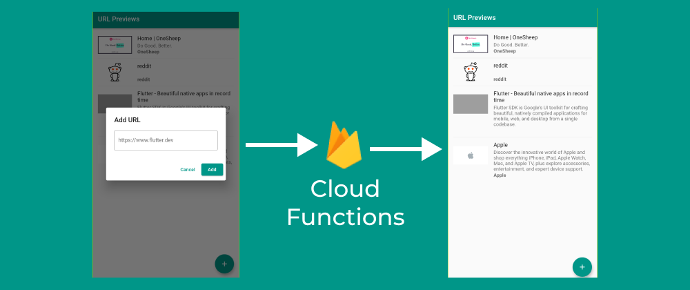 Cover image for Using Firebase Cloud Functions to Generate URL Preview