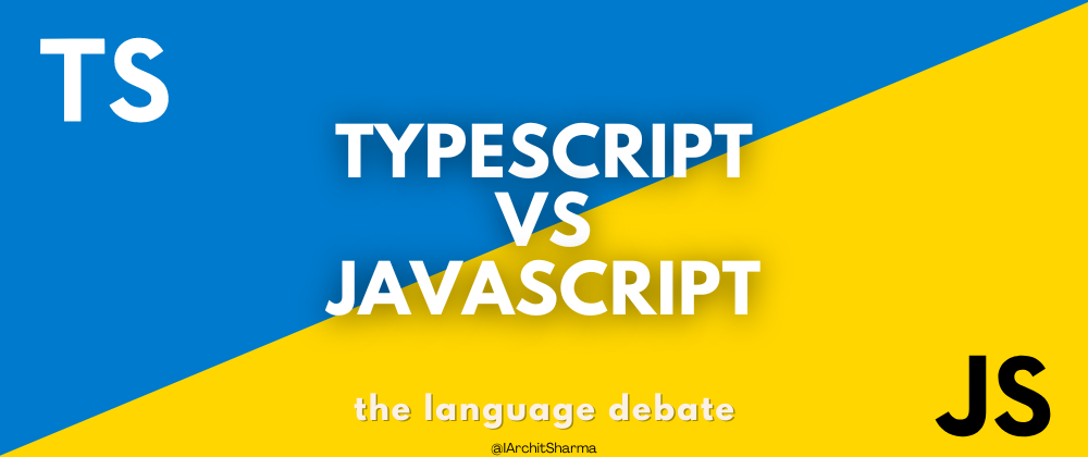 Cover image for TypeScript vs JavaScript🤔