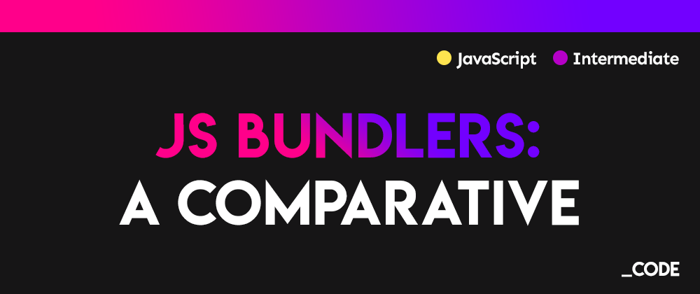 Cover image for JavaScript Bundlers: An in-depth comparative 👍👎 Is Webpack still the best bundler in 2021? 📦
