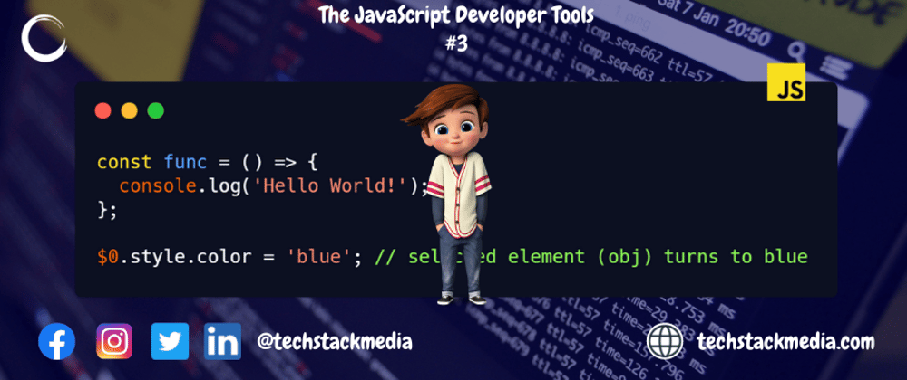 Cover image for The JavaScript Developer Tools