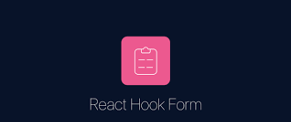 Cover image for React Hook Form - A fast, performant and easy way to manage your forms in your react.js apps
