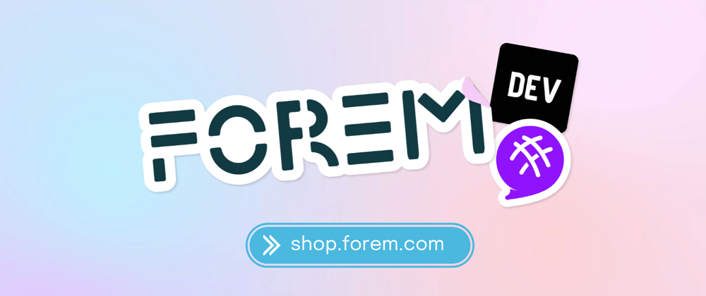 Cover image for Introducing the Forem Shop! New Merch, Giveaways, and More.