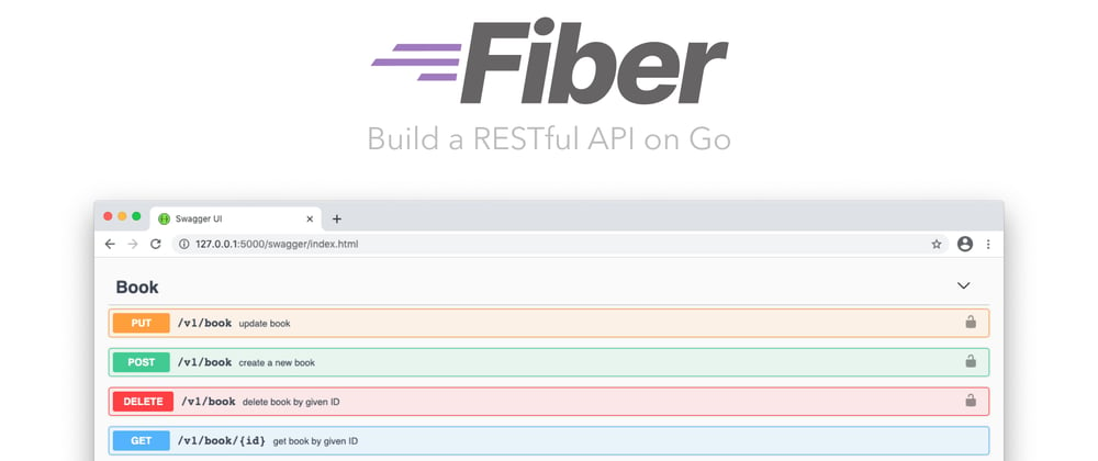 Cover image for 📖 Build a RESTful API on Go: Fiber, PostgreSQL, JWT and Swagger docs in isolated Docker containers