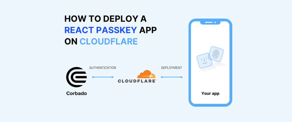 Cover image for How To Deploy a React Passkey App to Cloudflare Pages