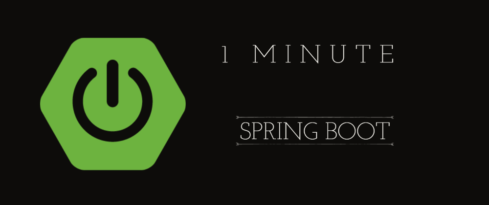 Cover image for In One Minute : SpringBoot