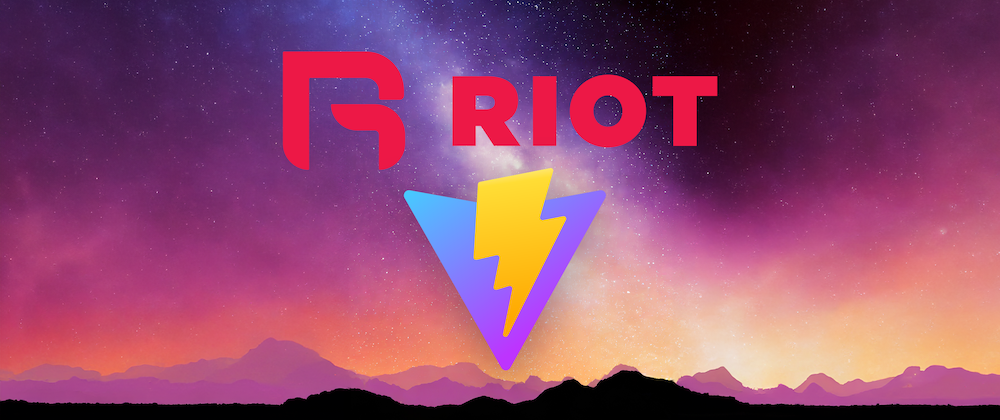 Cover image for RiotJS + ViteJS tutorial