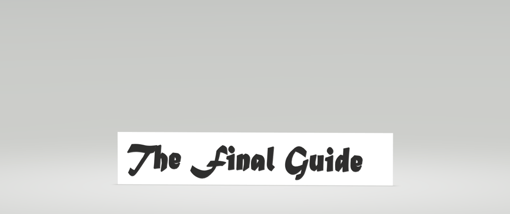 Cover image for The Final Guide Index