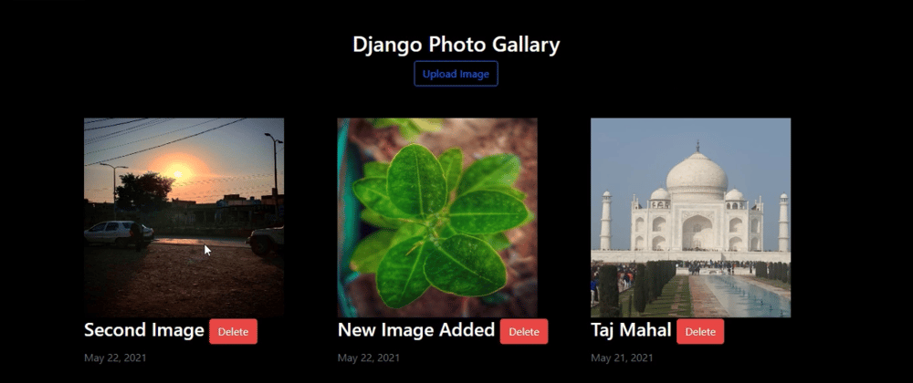 Cover image for Django Photo Gallary | Django Project