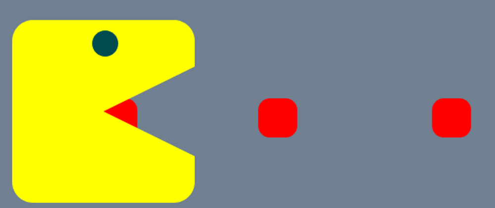 Cover image for Animated pacman in HTML/CSS