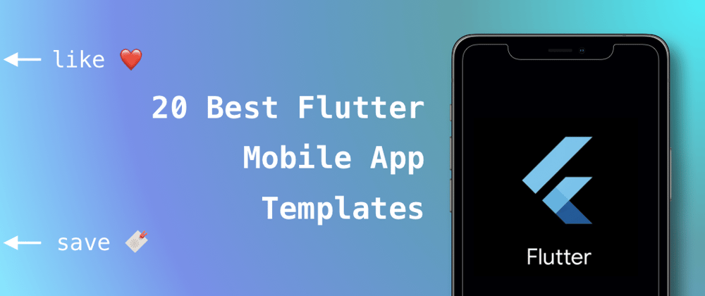 Cover image for Flutter Mobile App Templates