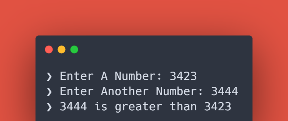 Cover image for How To Make A Simple Number Comparer In Python