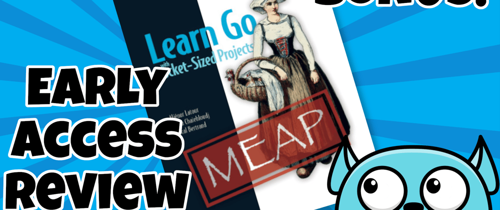 Cover image for Book Review: Learn Go with Pocket-Sized Projects