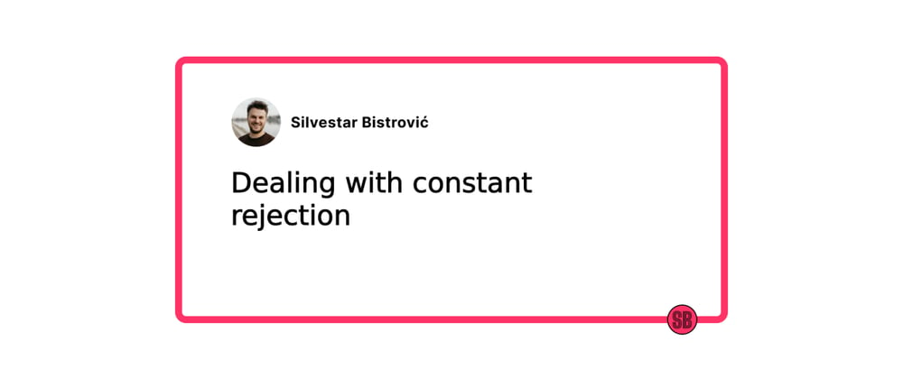 Cover image for Dealing with constant rejection