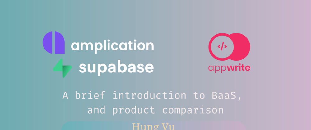 Cover image for 🍂Simplify the back end with low code solutions: Amplication, Supabase, and Appwirte overview