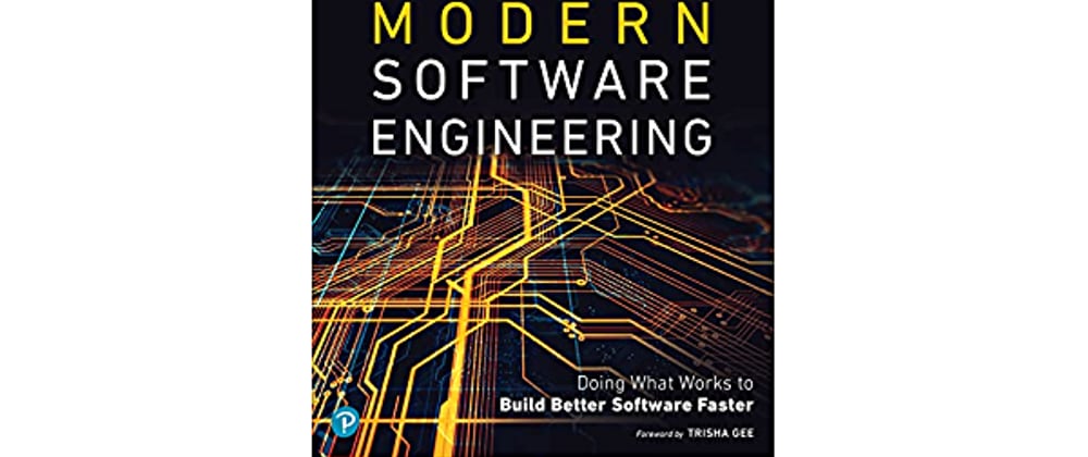 Cover image for Modern Software Engineering - Book Notes