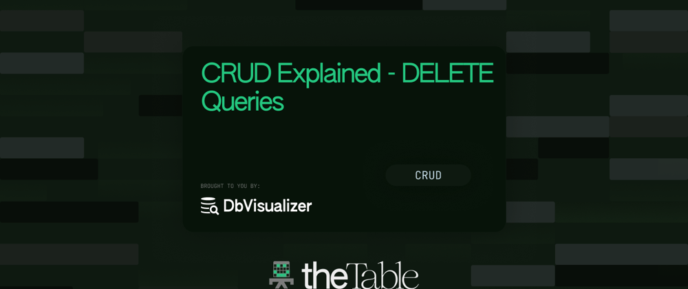 Cover image for DELETE Queries – Advanced CRUD explanation part 4