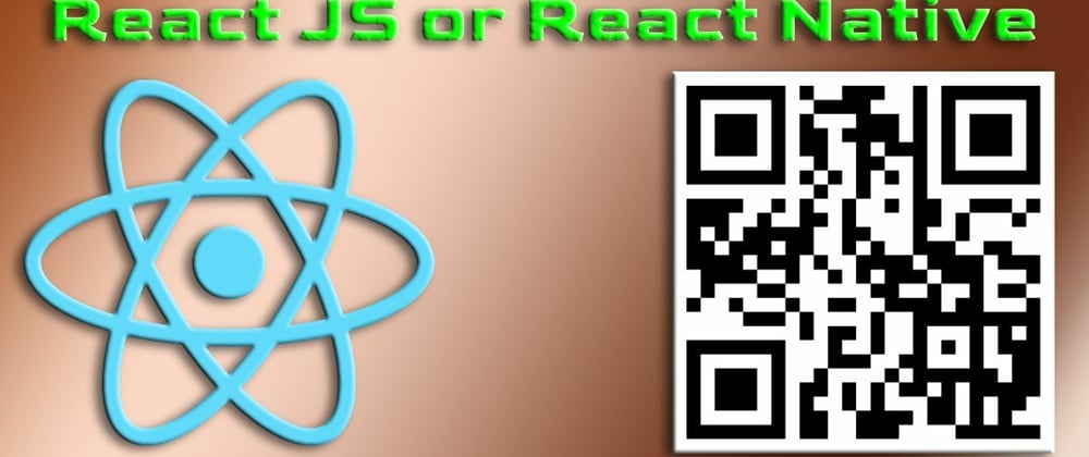Cover image for Creating QR Code in React