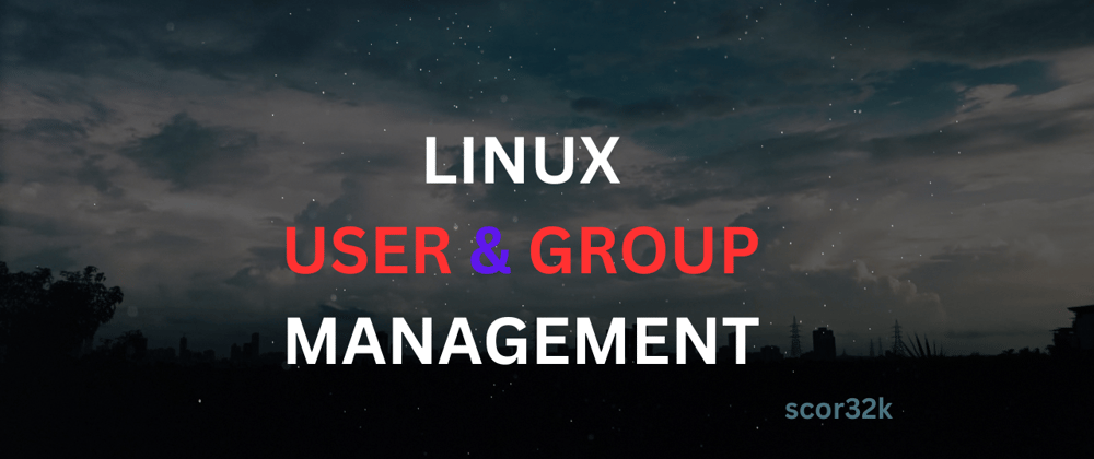Cover image for User and Group Management
