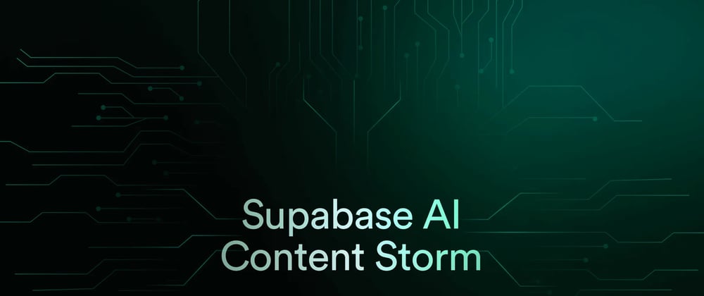 Cover image for AI ignites the rain: Content Storm is back