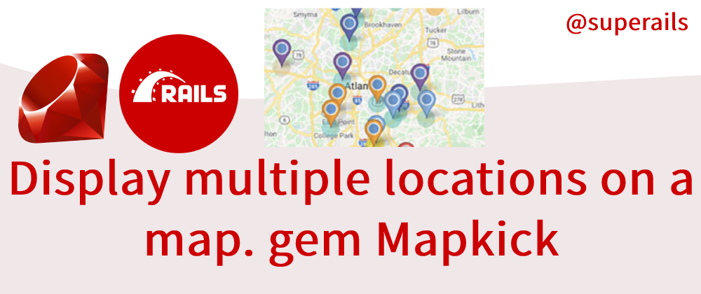Cover image for gem MapkickJS for beautiful JavaScript maps with one line of Ruby