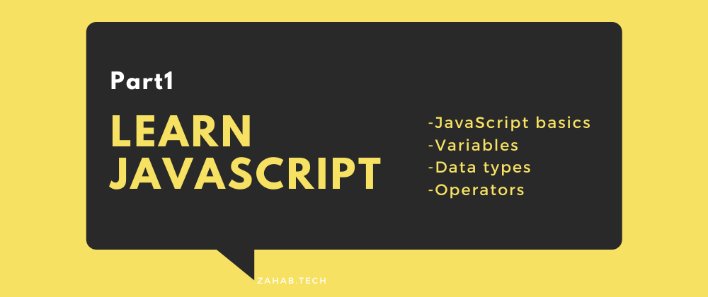 Cover image for Learn Javascript __part1
